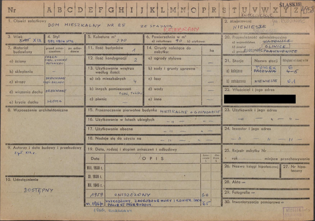 KZ - Karta zielona, skan nr 1