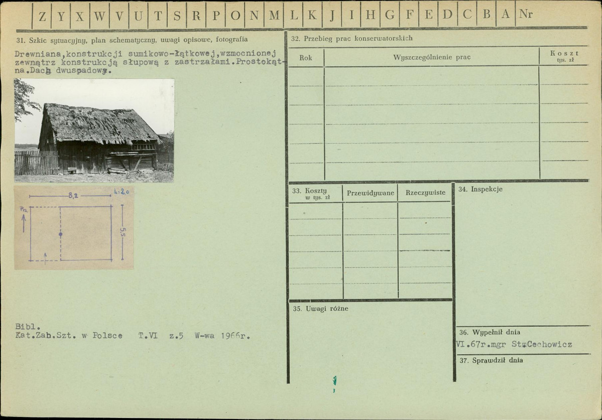 KZ - Karta zielona, skan nr 2