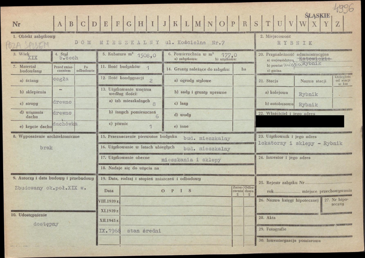 KZ - Karta zielona, skan nr 1