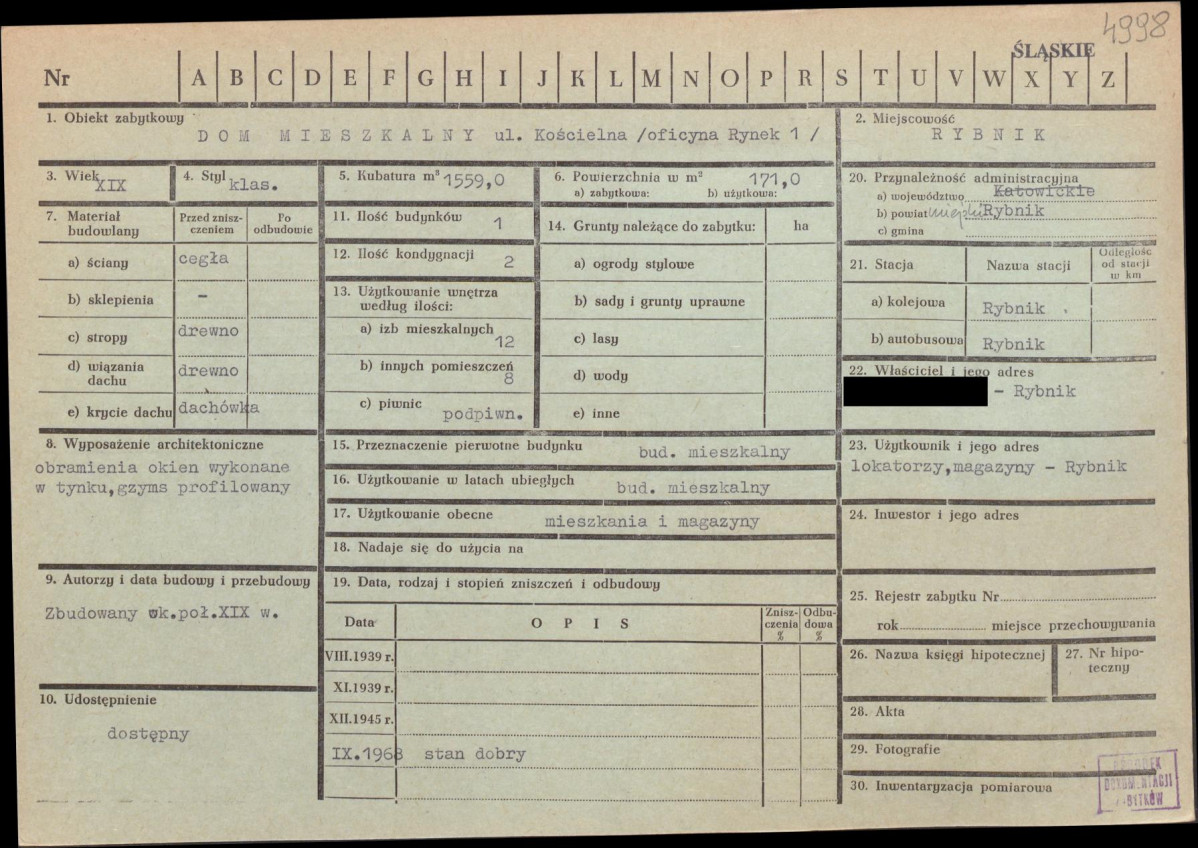 KZ - Karta zielona, skan nr 1