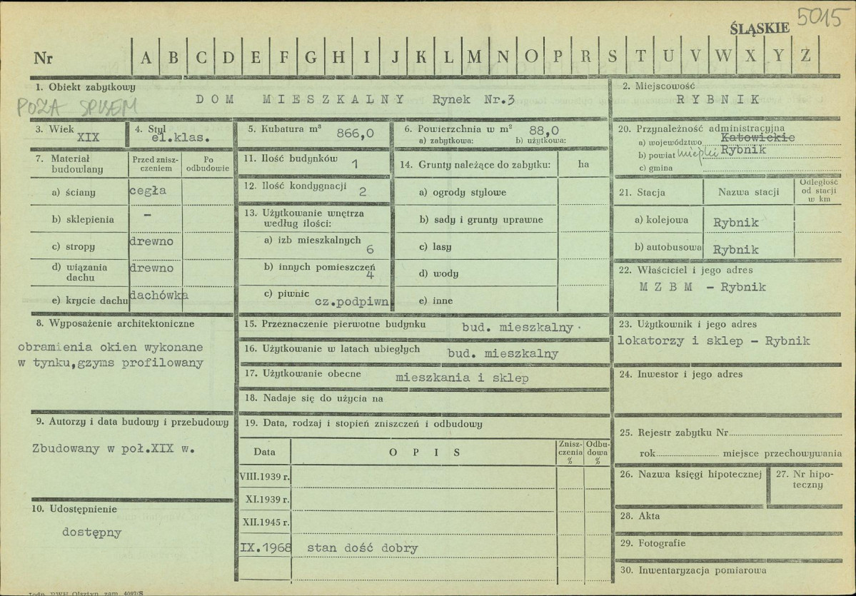 Karta zielona, skan nr 1