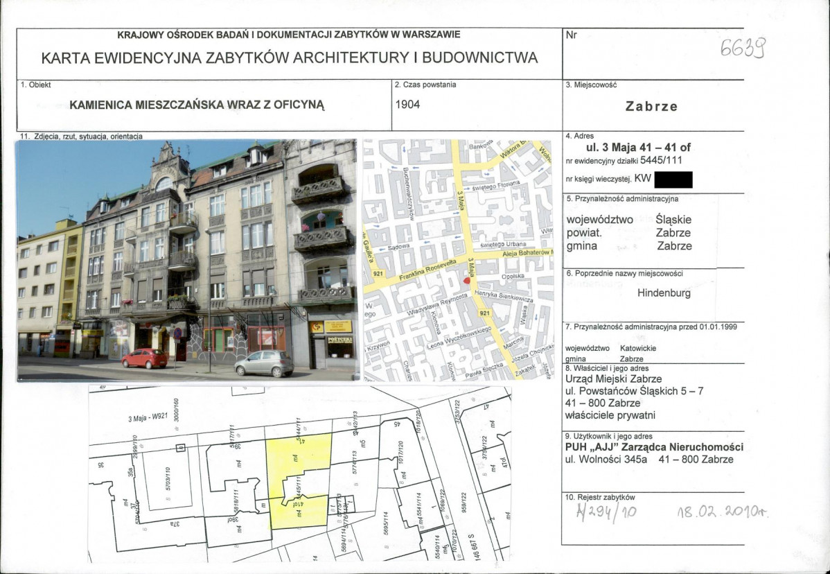 KB - Karta biała, skan nr 1