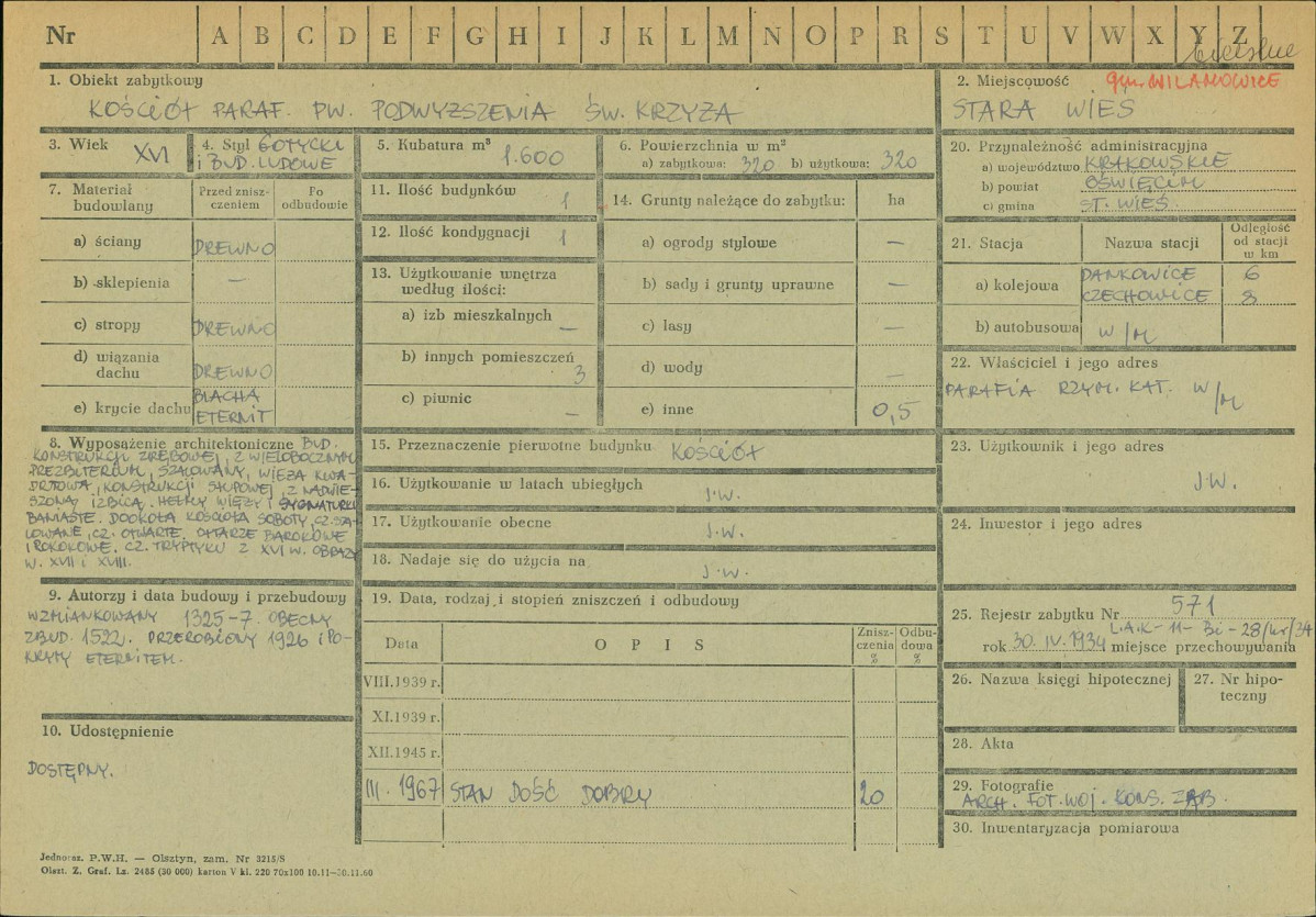 Karta zielona, skan nr 1