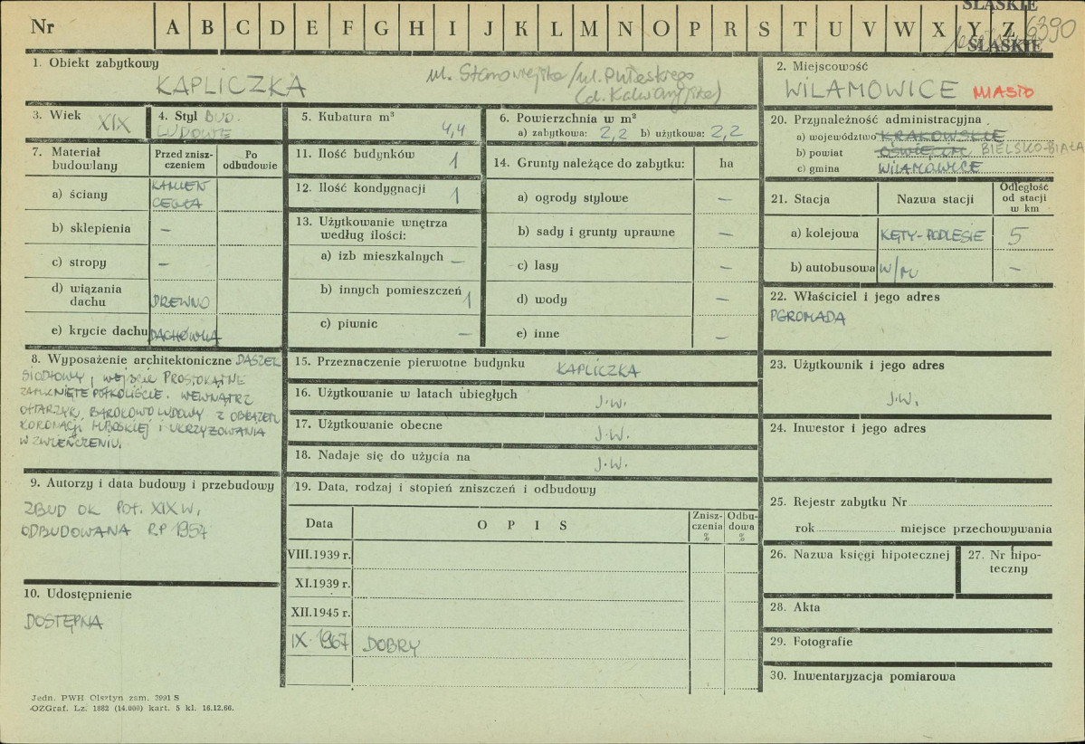 Karta zielona, skan nr 1