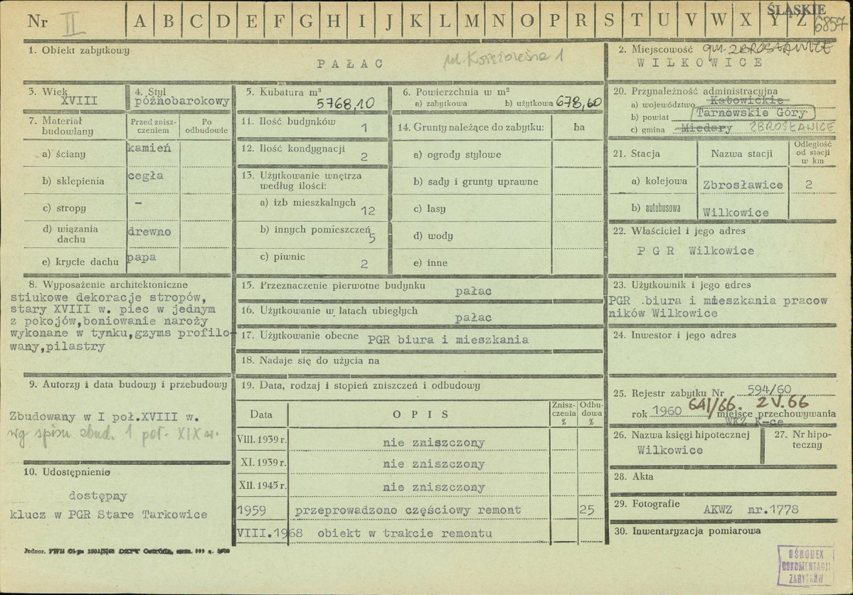Karta zielona, skan nr 1