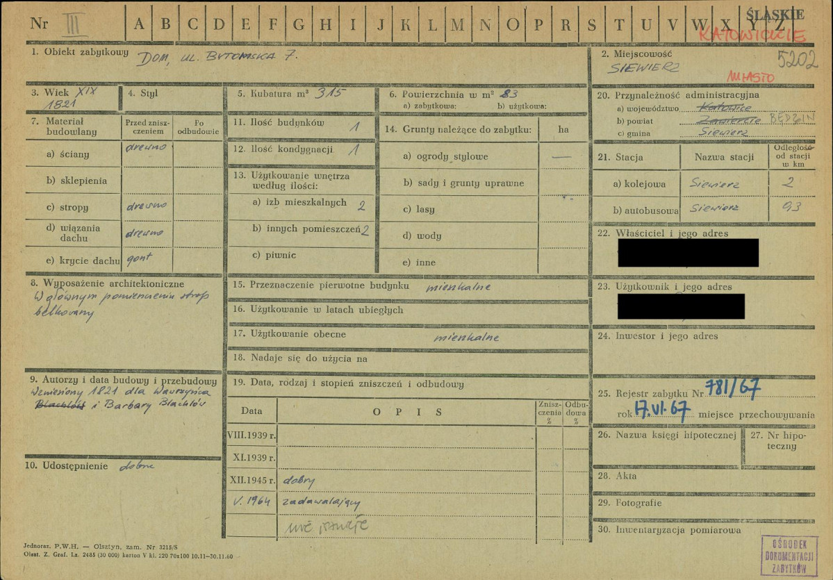 KZ - Karta zielona, skan nr 1