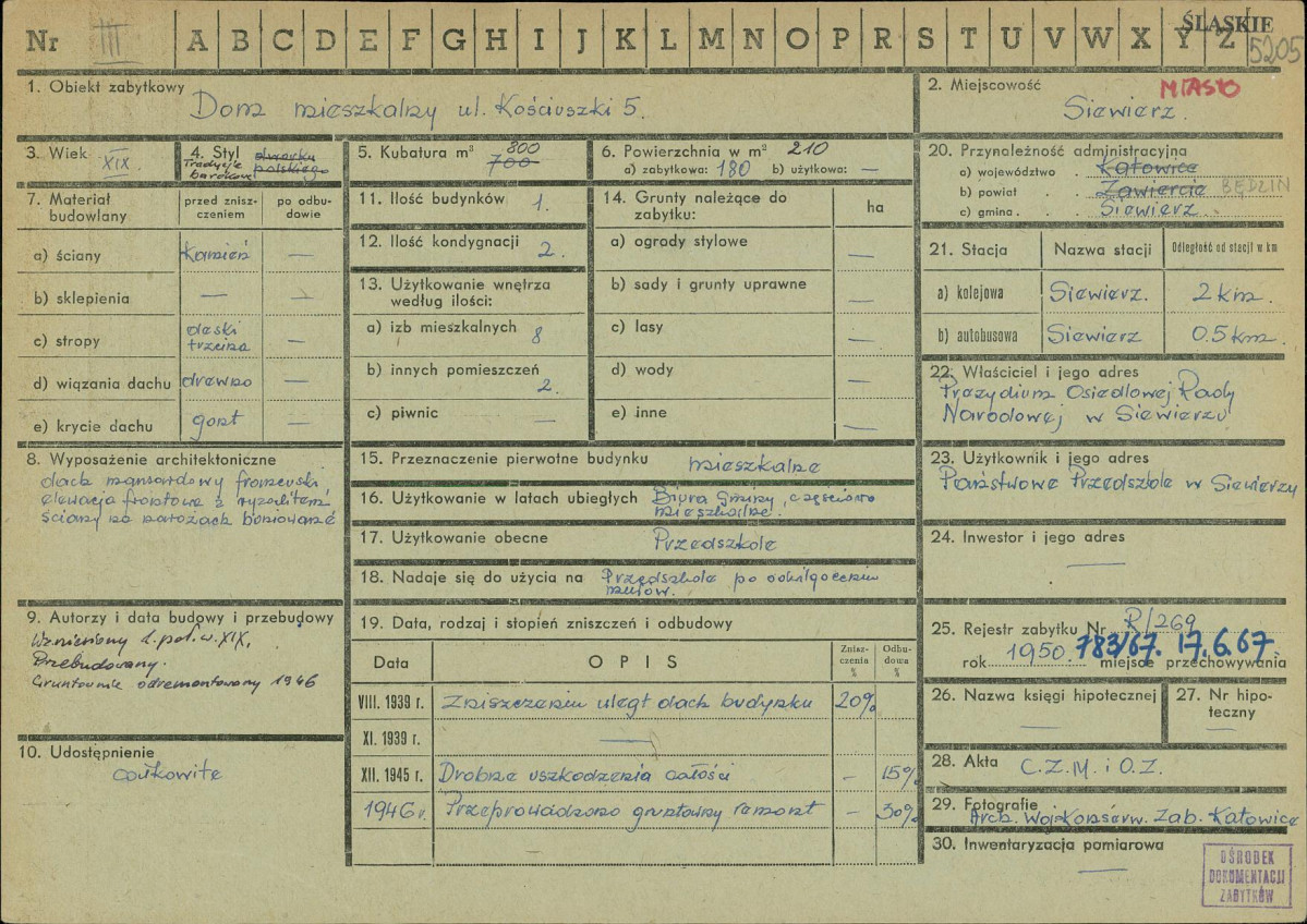 Karta zielona, skan nr 1