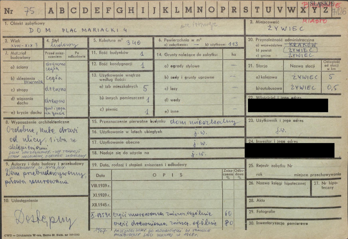 KZ - Karta zielona, skan nr 1