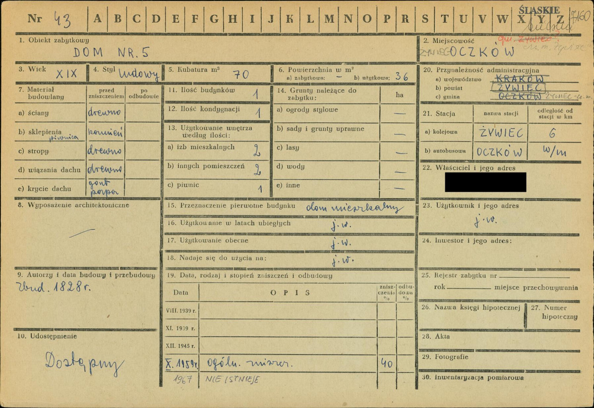 KZ - Karta zielona, skan nr 1