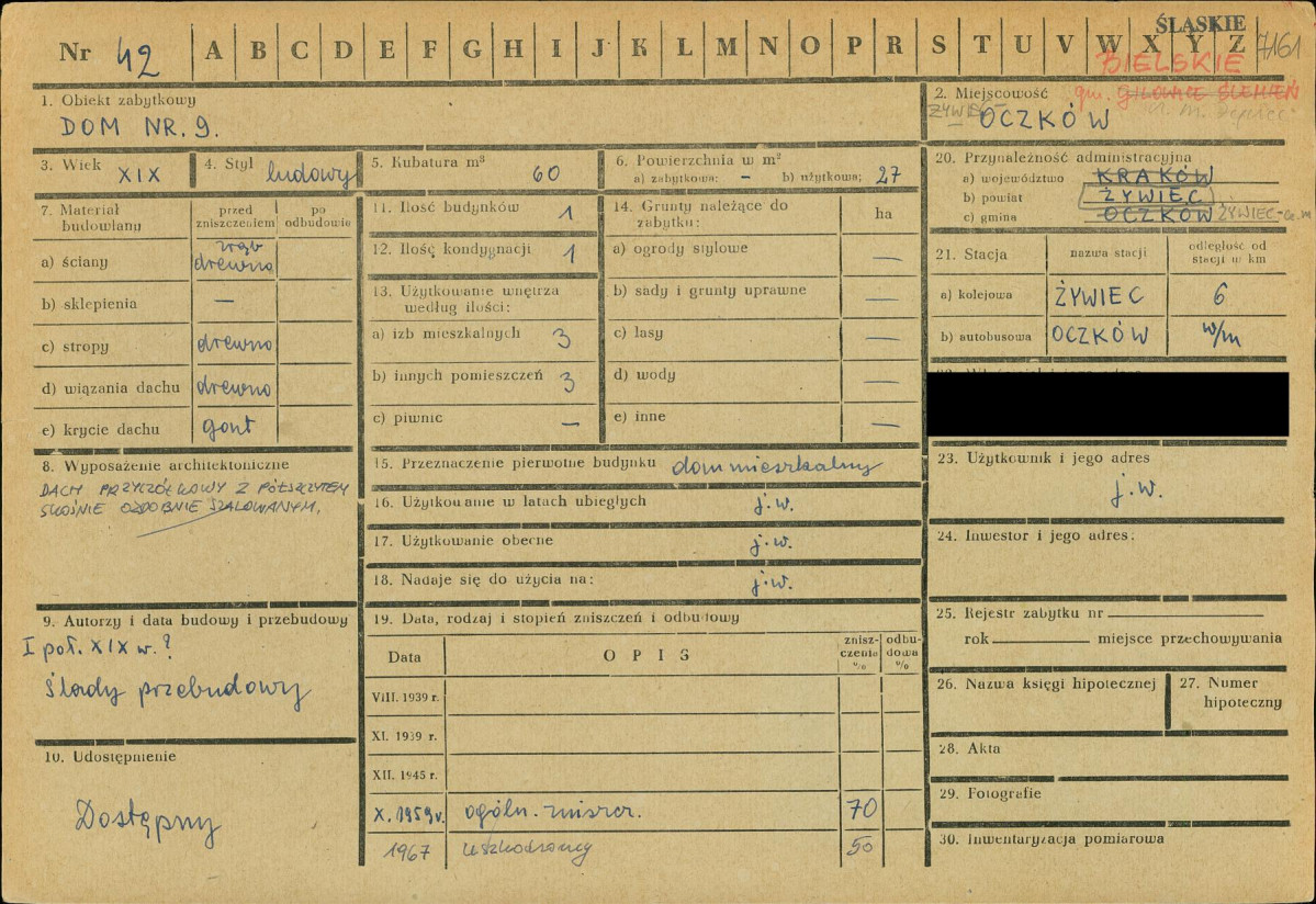 KZ - Karta zielona, skan nr 1