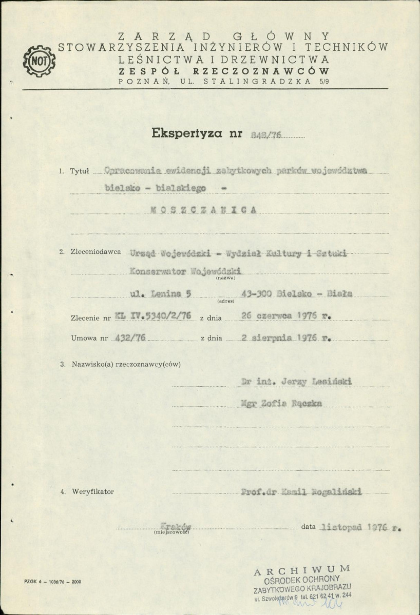 Ewidencja parkowa, skan nr 5