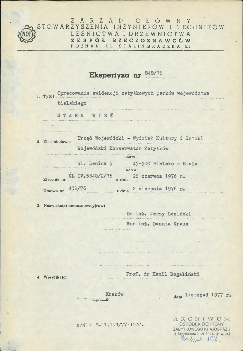 Ewidencja parkowa, skan nr 5