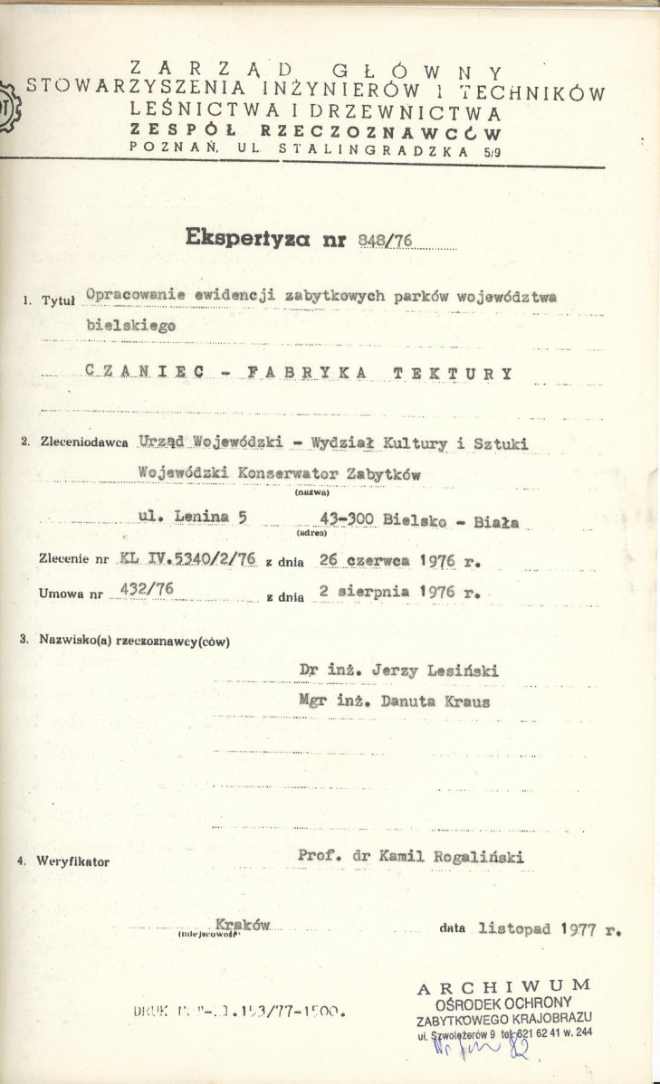 Ewidencja parkowa, skan nr 5