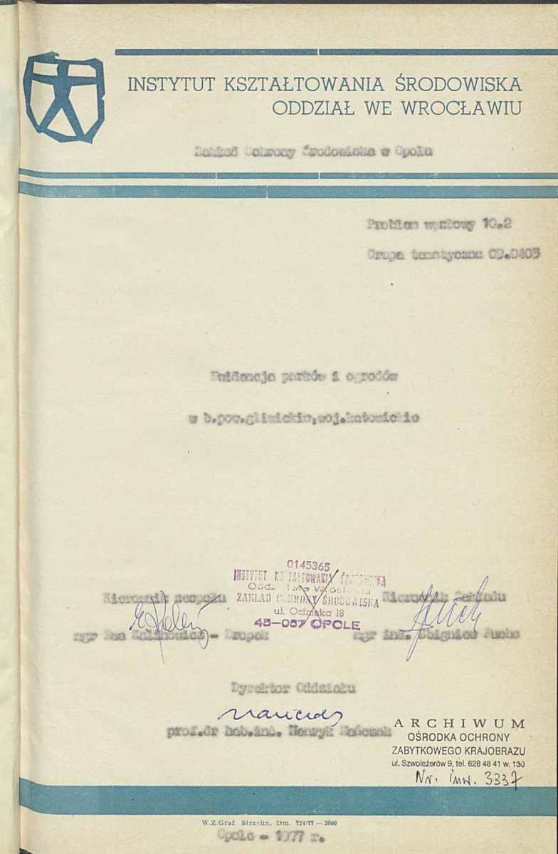Ewidencja parkowa, skan nr 5