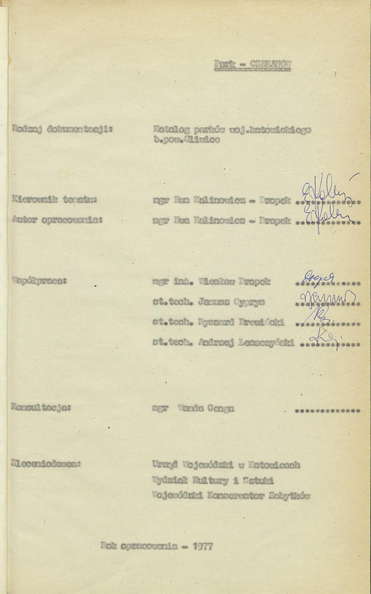 Ewidencja parkowa, skan nr 8