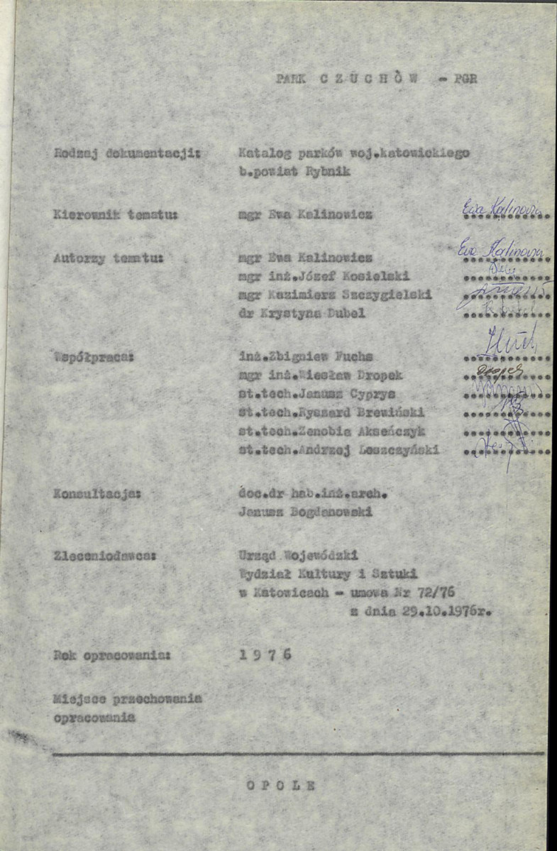 Ewidencja parkowa, skan nr 6