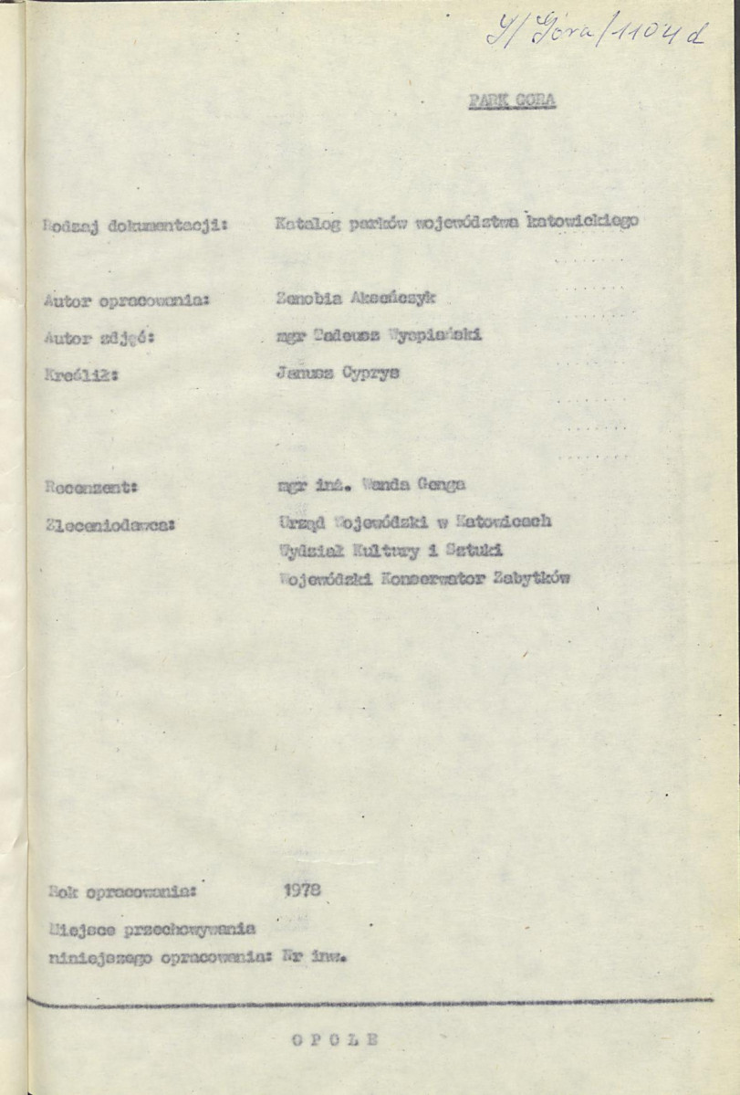 Ewidencja parkowa, skan nr 6
