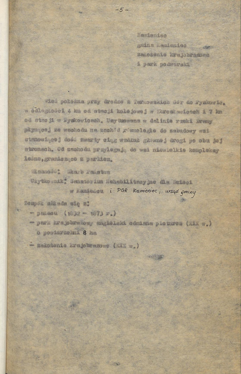 Ewidencja parkowa, skan nr 15