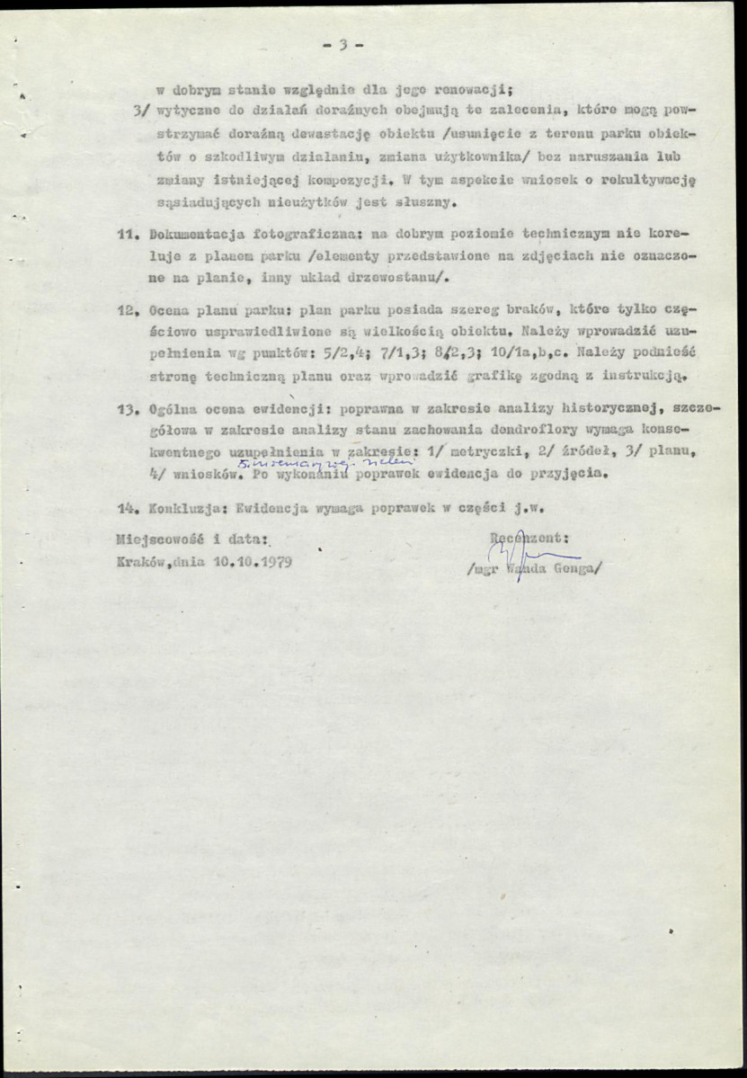 Ewidencja parkowa, skan nr 7