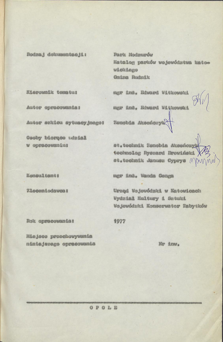 Ewidencja parkowa, skan nr 6