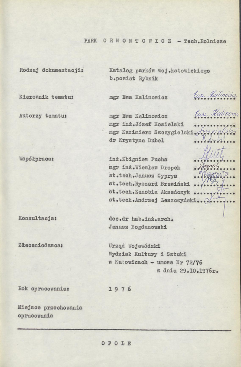 Ewidencja parkowa, skan nr 6