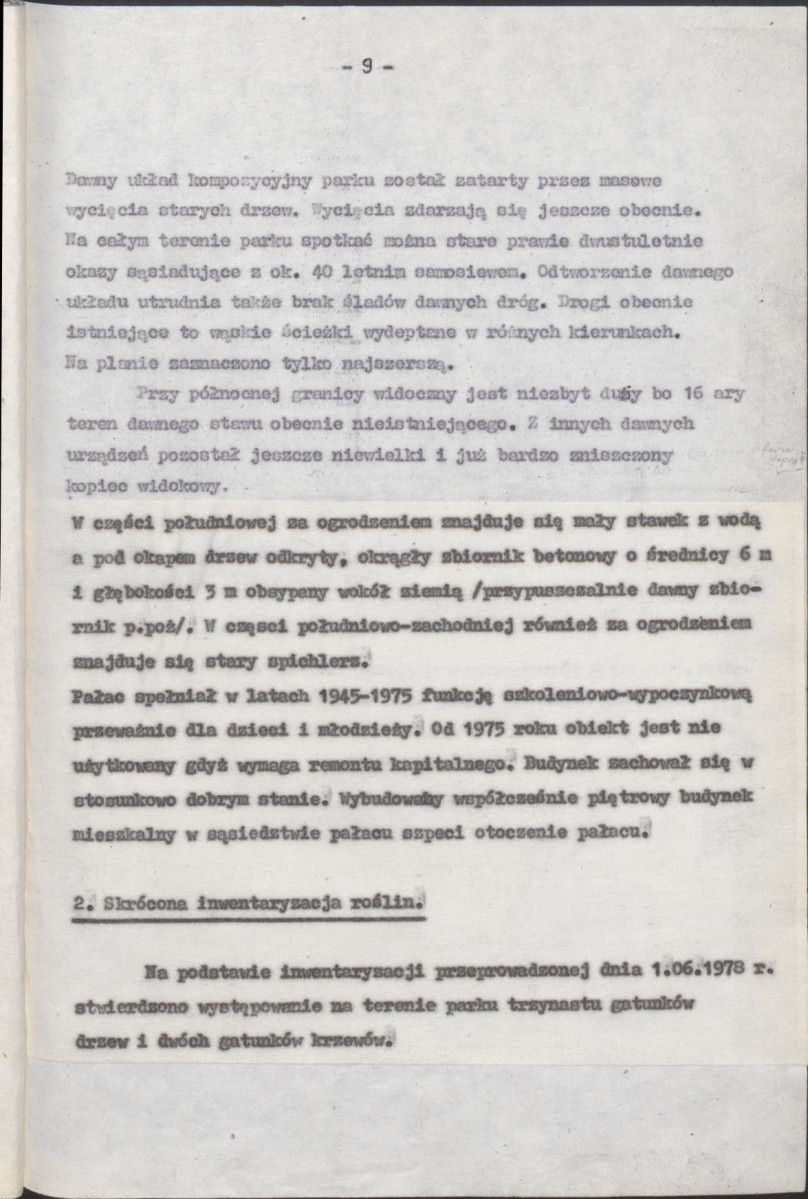 Ewidencja parkowa, skan nr 13