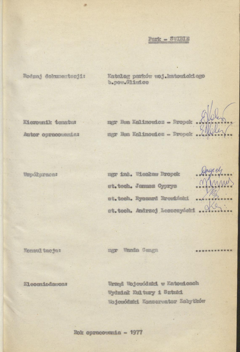 Ewidencja parkowa, skan nr 7
