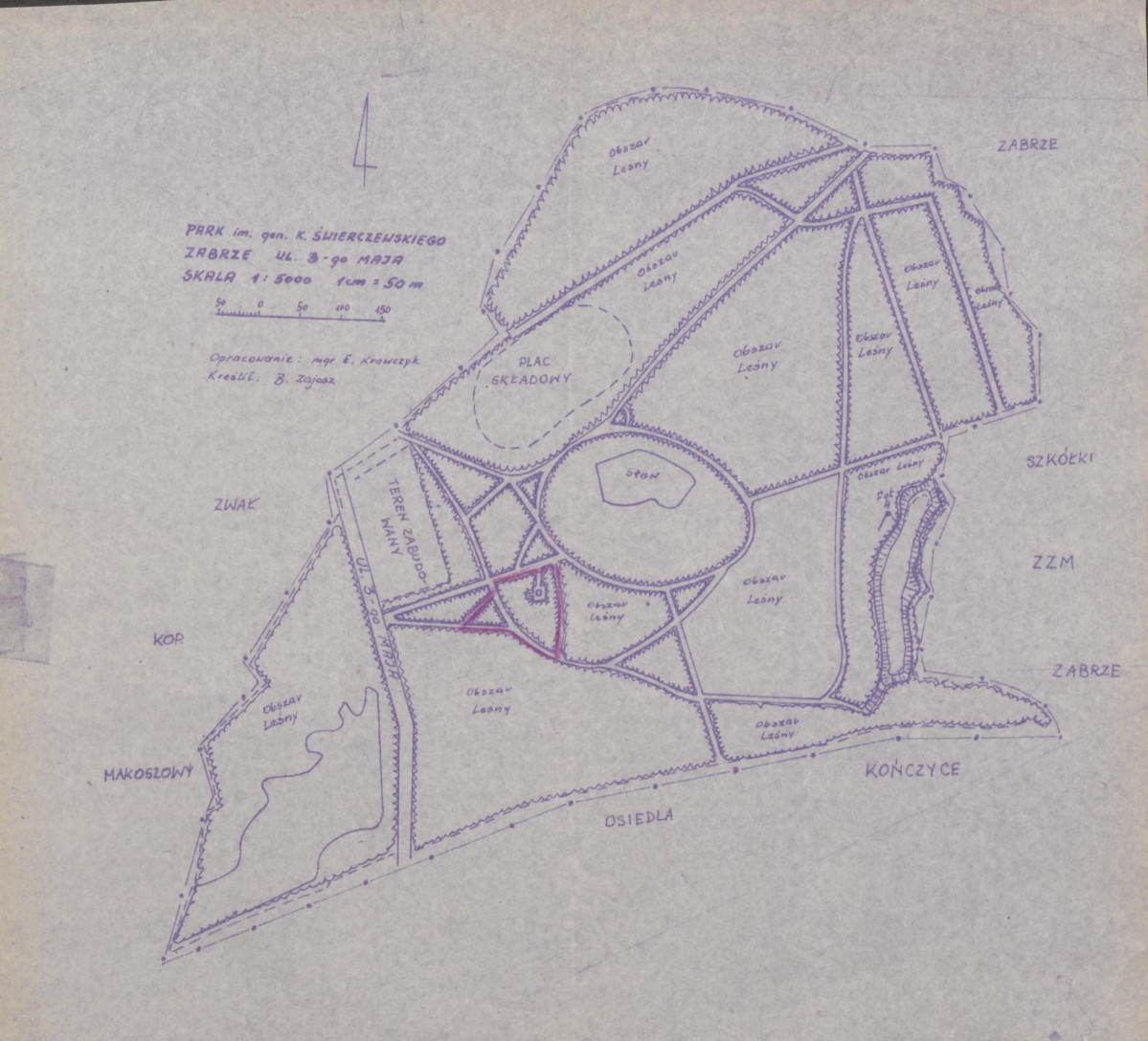 Ewidencja parkowa, skan nr 4