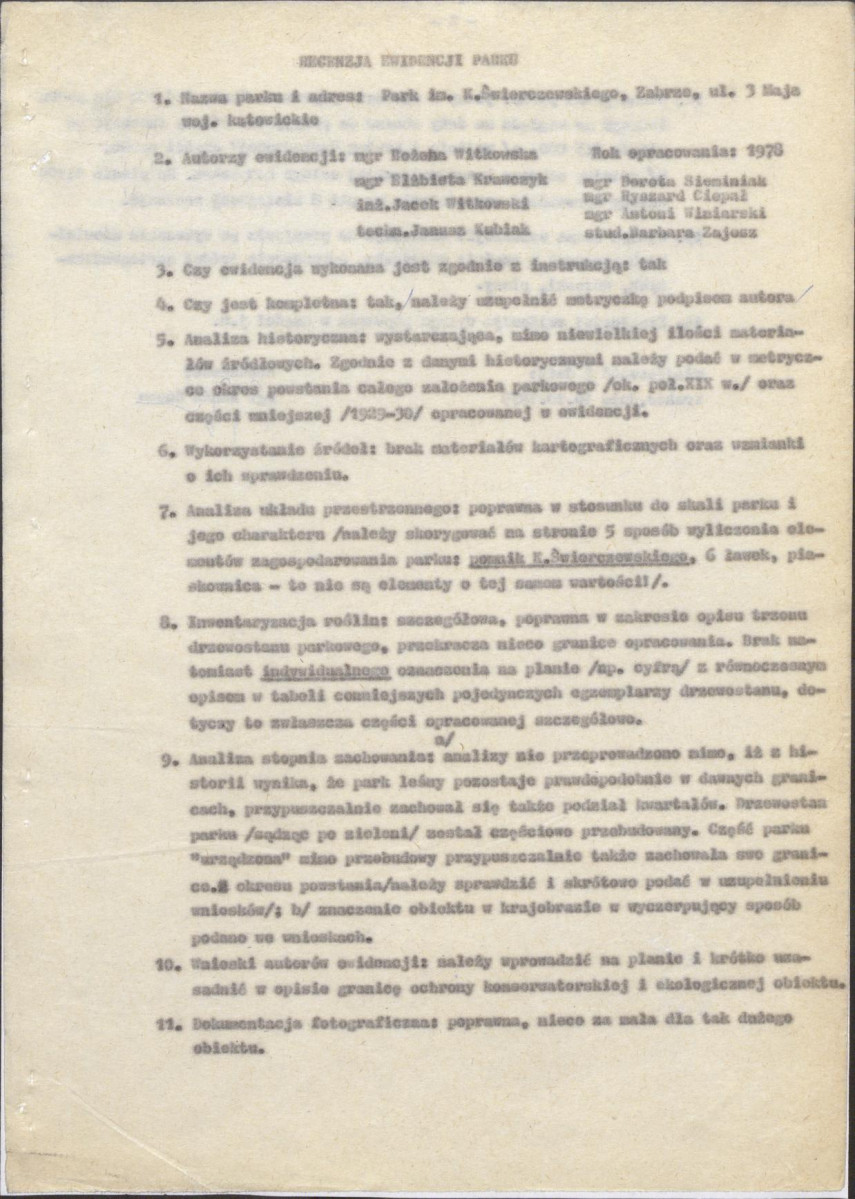 Ewidencja parkowa, skan nr 9