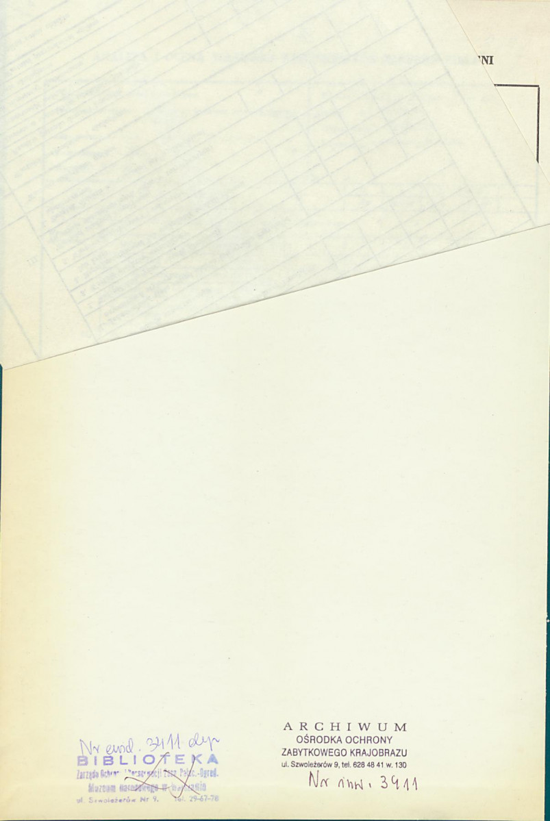 EP - Ewidencja parkowa, skan nr 2