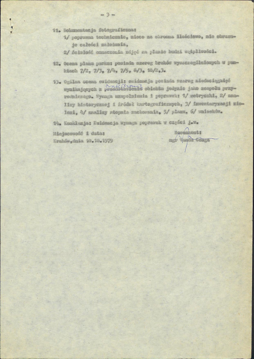 EP - Ewidencja parkowa, skan nr 8