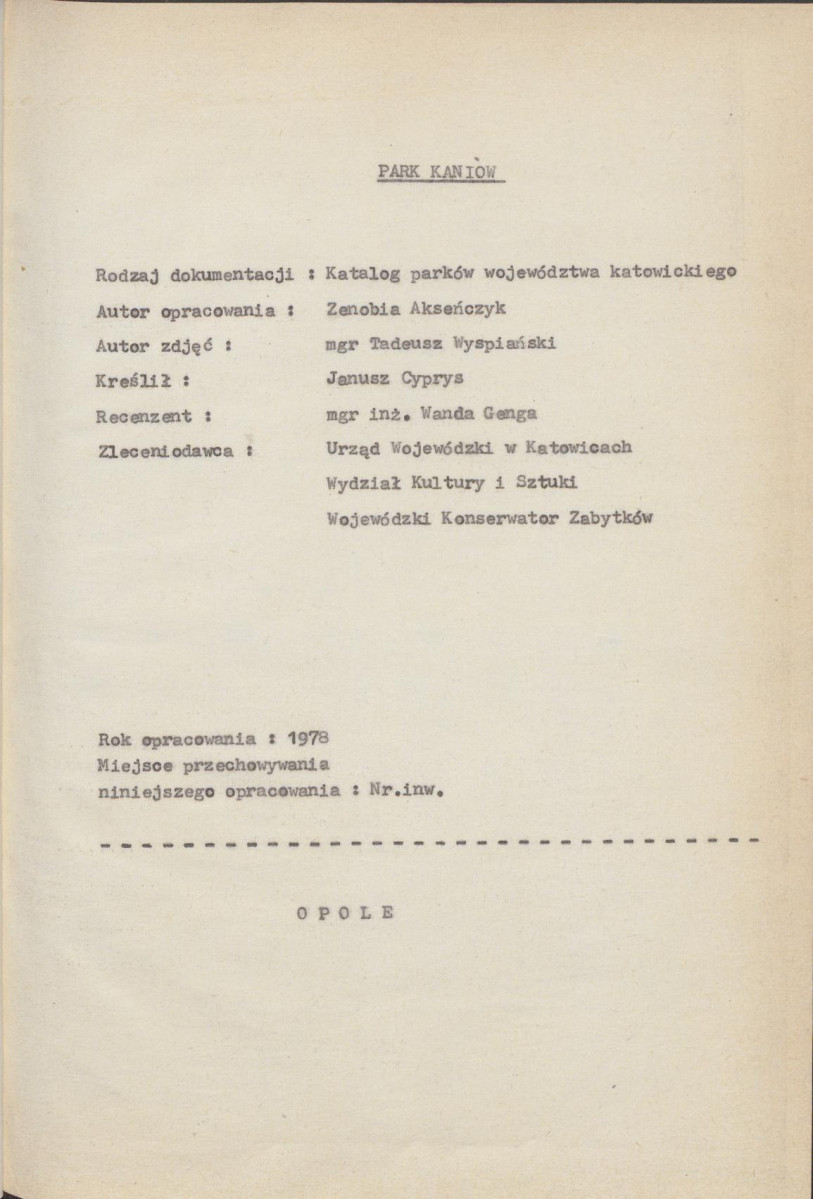 Ewidencja parkowa, skan nr 6