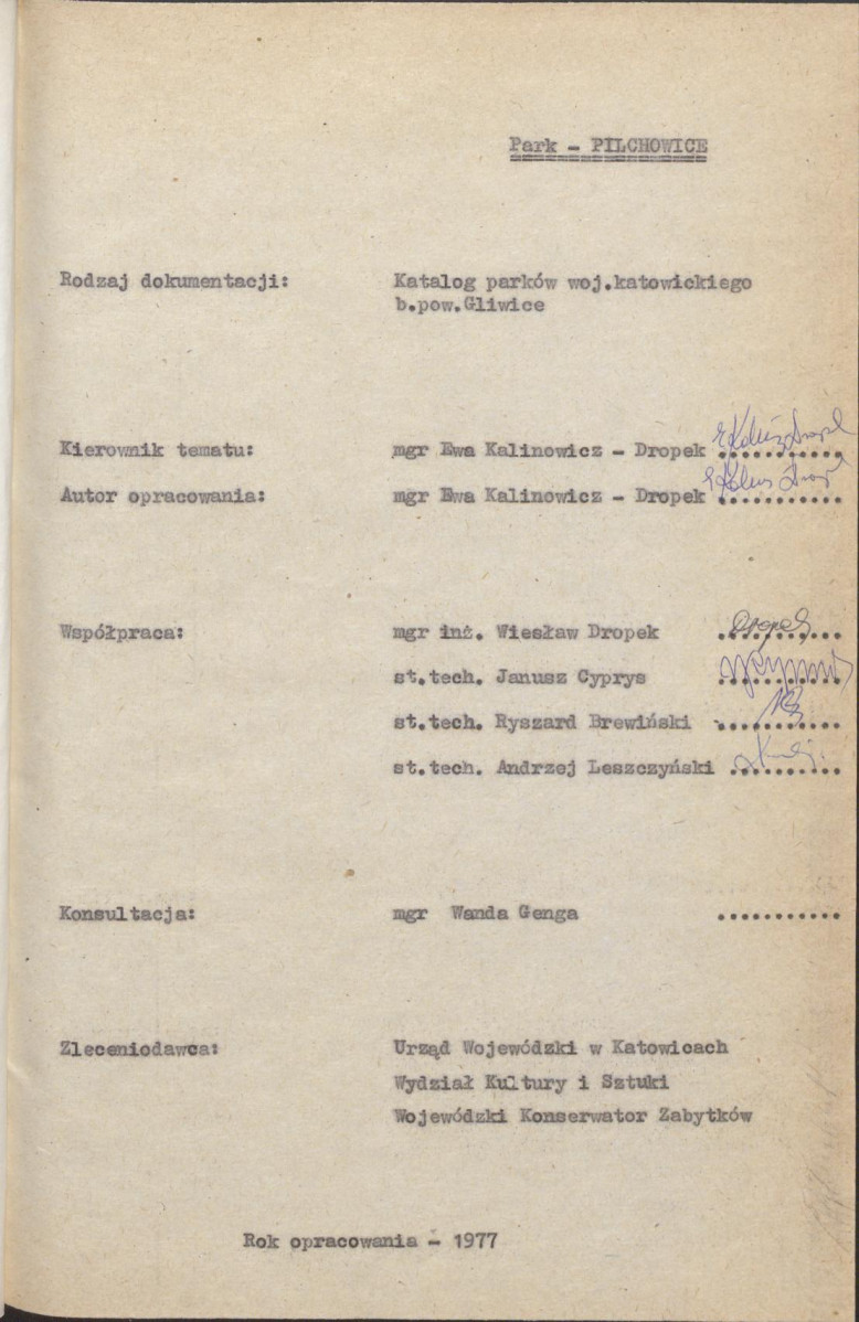 Ewidencja parkowa, skan nr 7