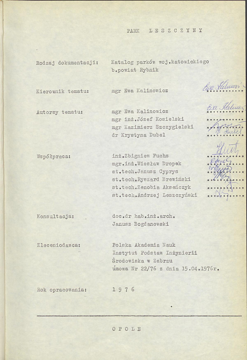 Ewidencja parkowa, skan nr 6