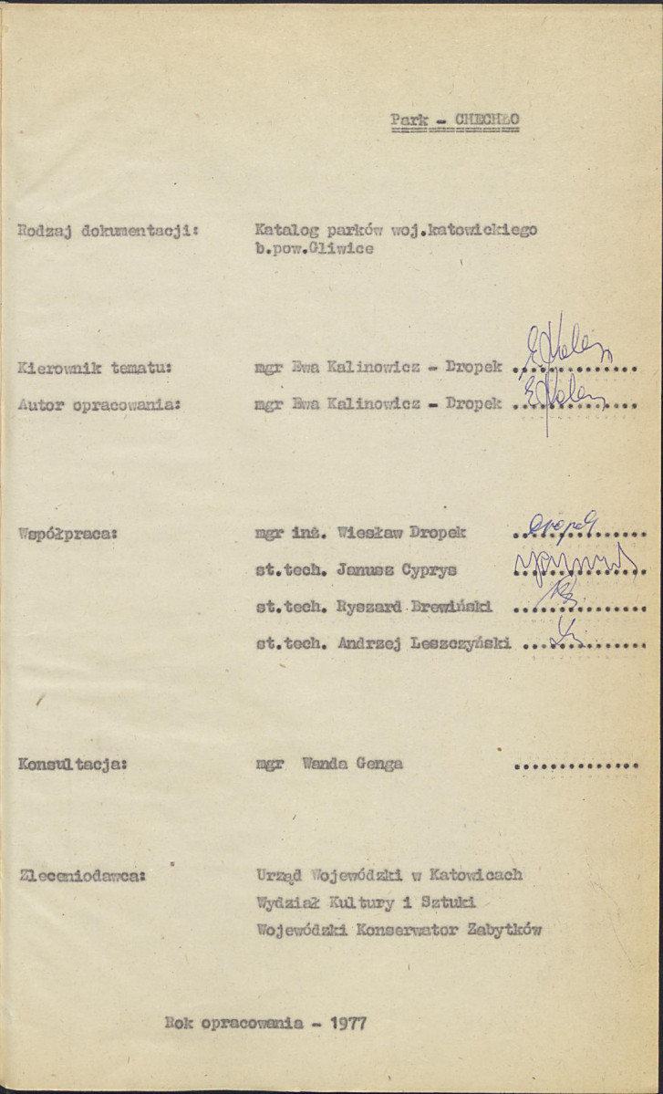 Ewidencja parkowa, skan nr 7