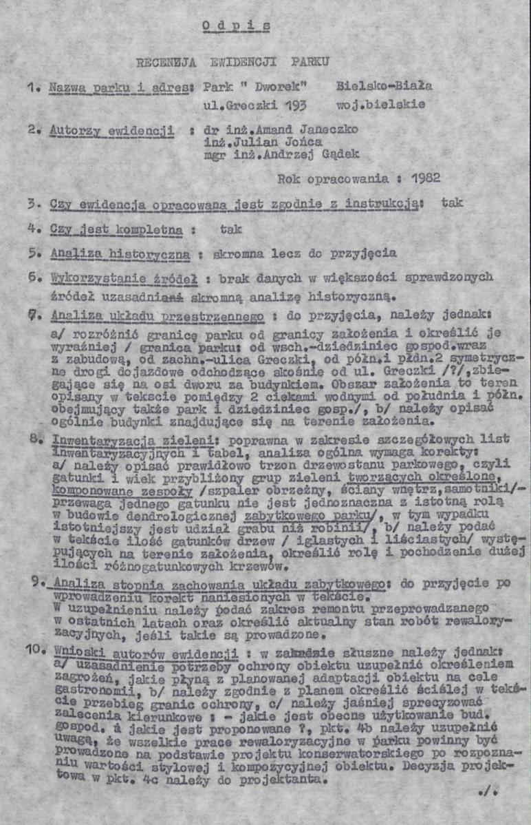 EP - Ewidencja parkowa, skan nr 38