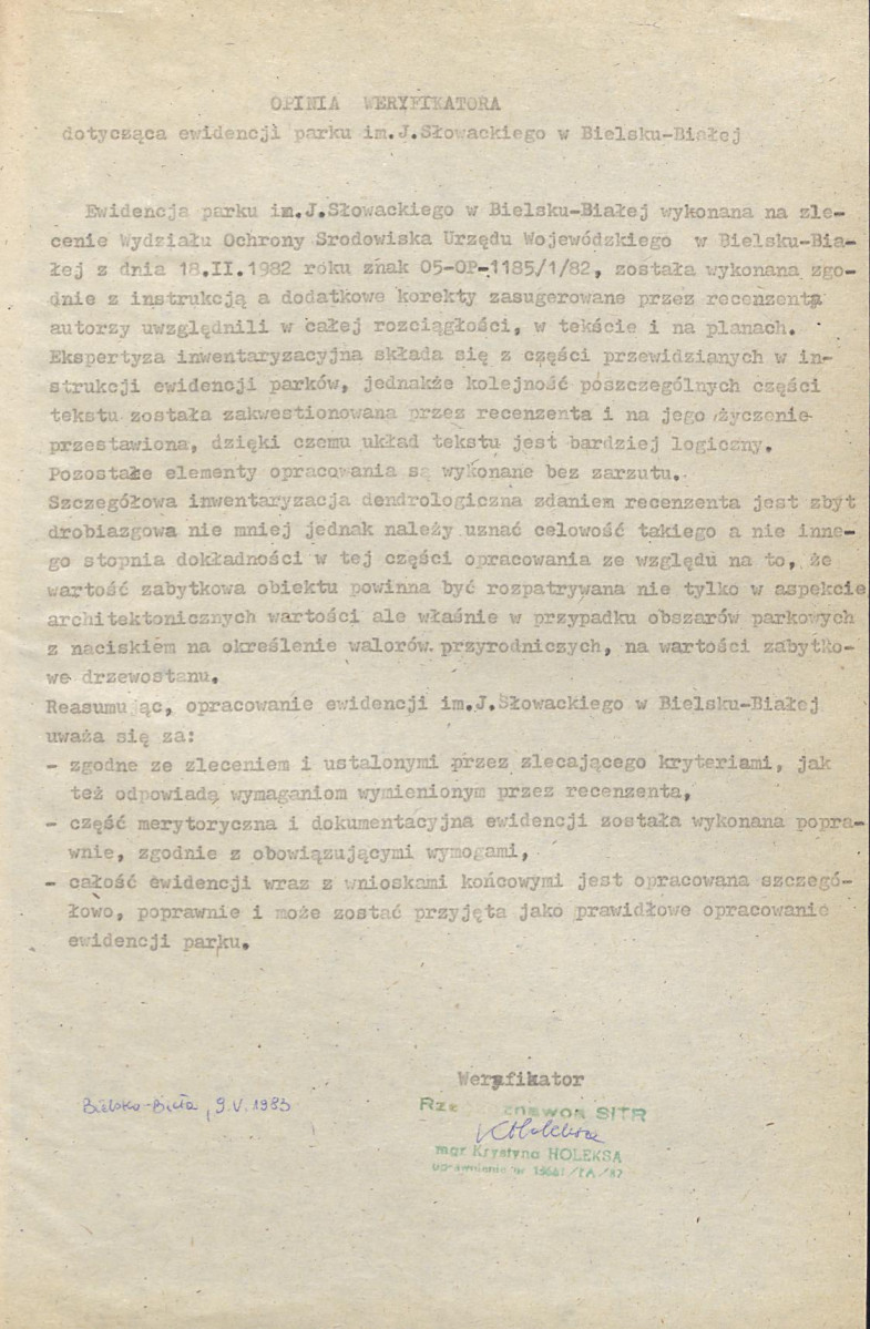 Ewidencja parkowa, skan nr 32