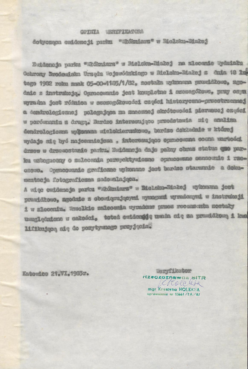 EP - Ewidencja parkowa, skan nr 70