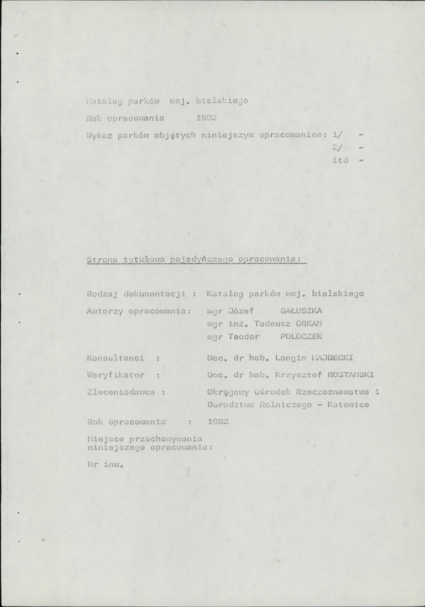 Ewidencja parkowa, skan nr 8