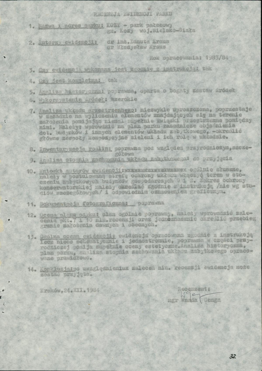 Ewidencja parkowa, skan nr 33