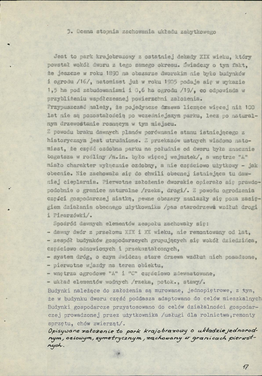 Ewidencja parkowa, skan nr 17