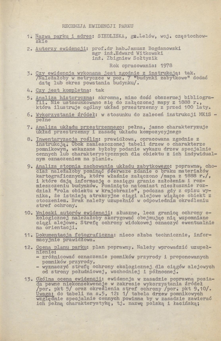 Ewidencja parkowa, skan nr 5