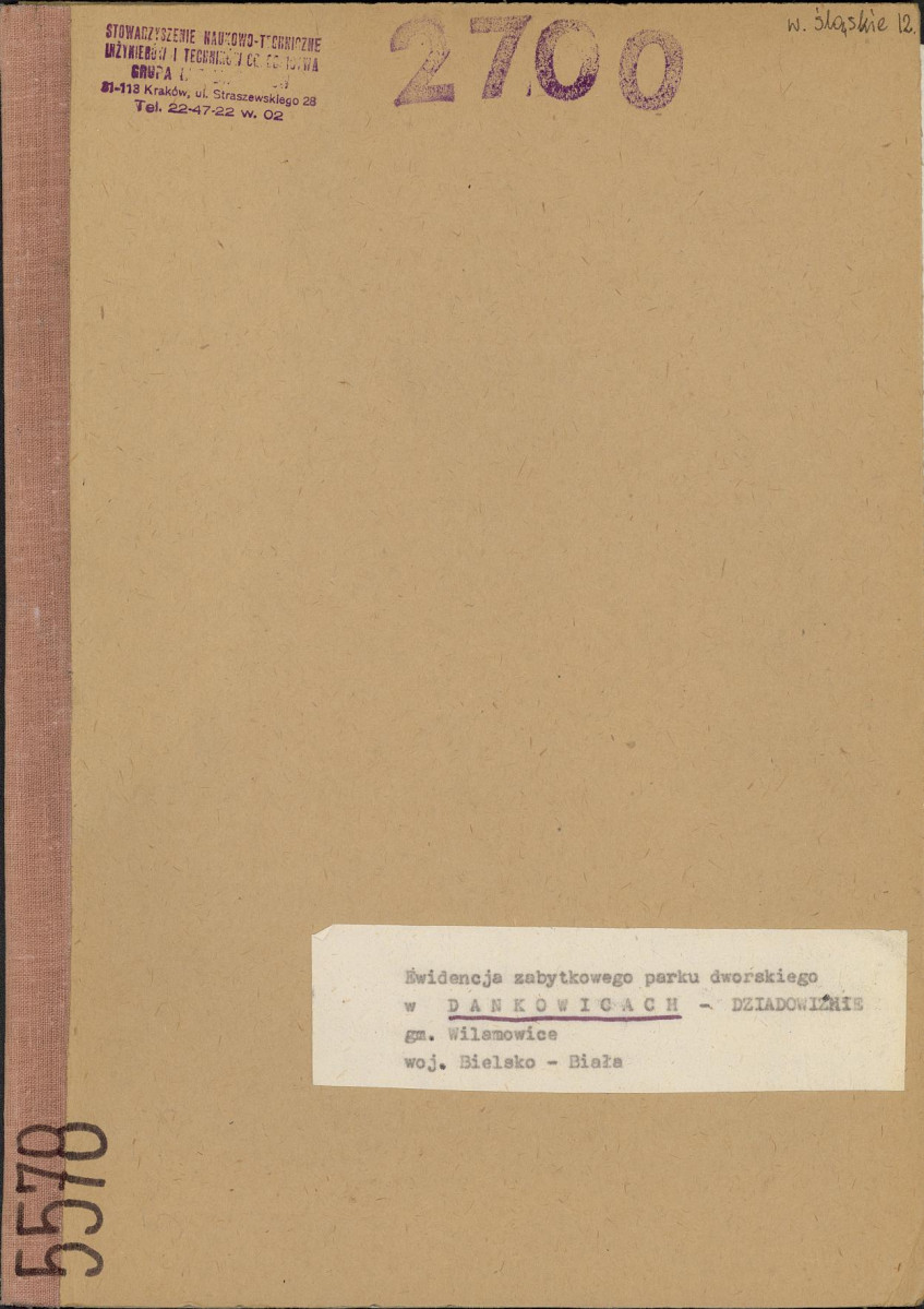 Ewidencja parkowa, skan nr 1