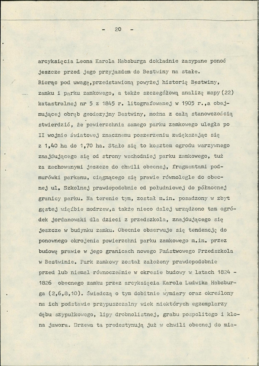 EP - Ewidencja parkowa, skan nr 25