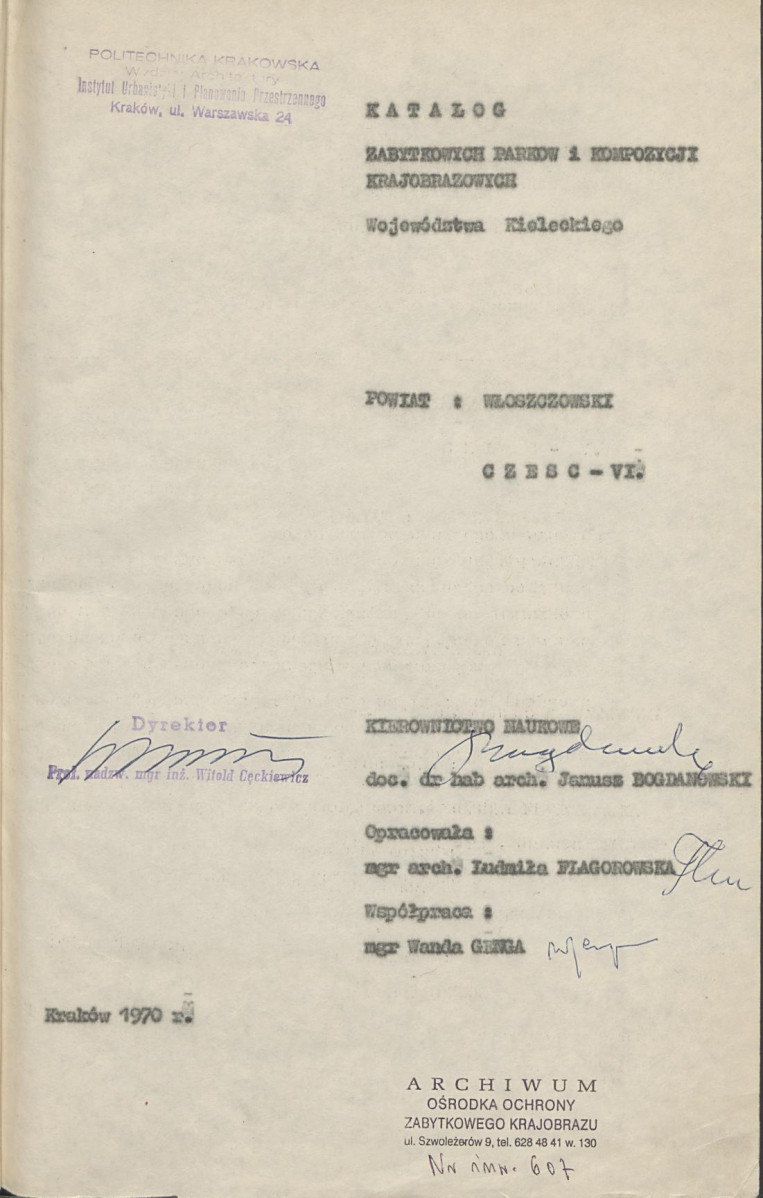 Ewidencja parkowa, skan nr 3