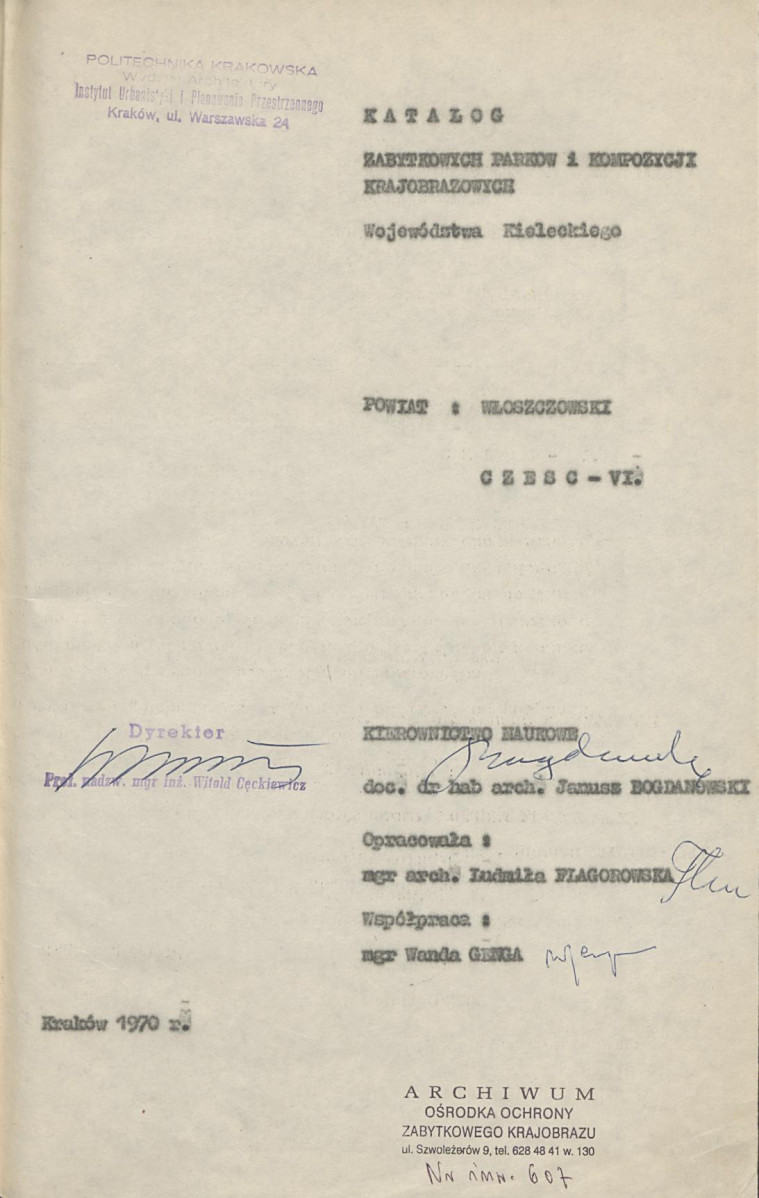 Ewidencja parkowa, skan nr 3