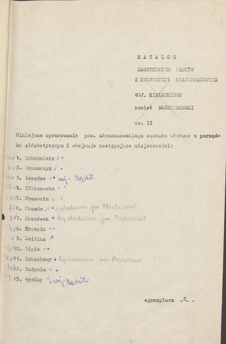 Ewidencja parkowa, skan nr 2