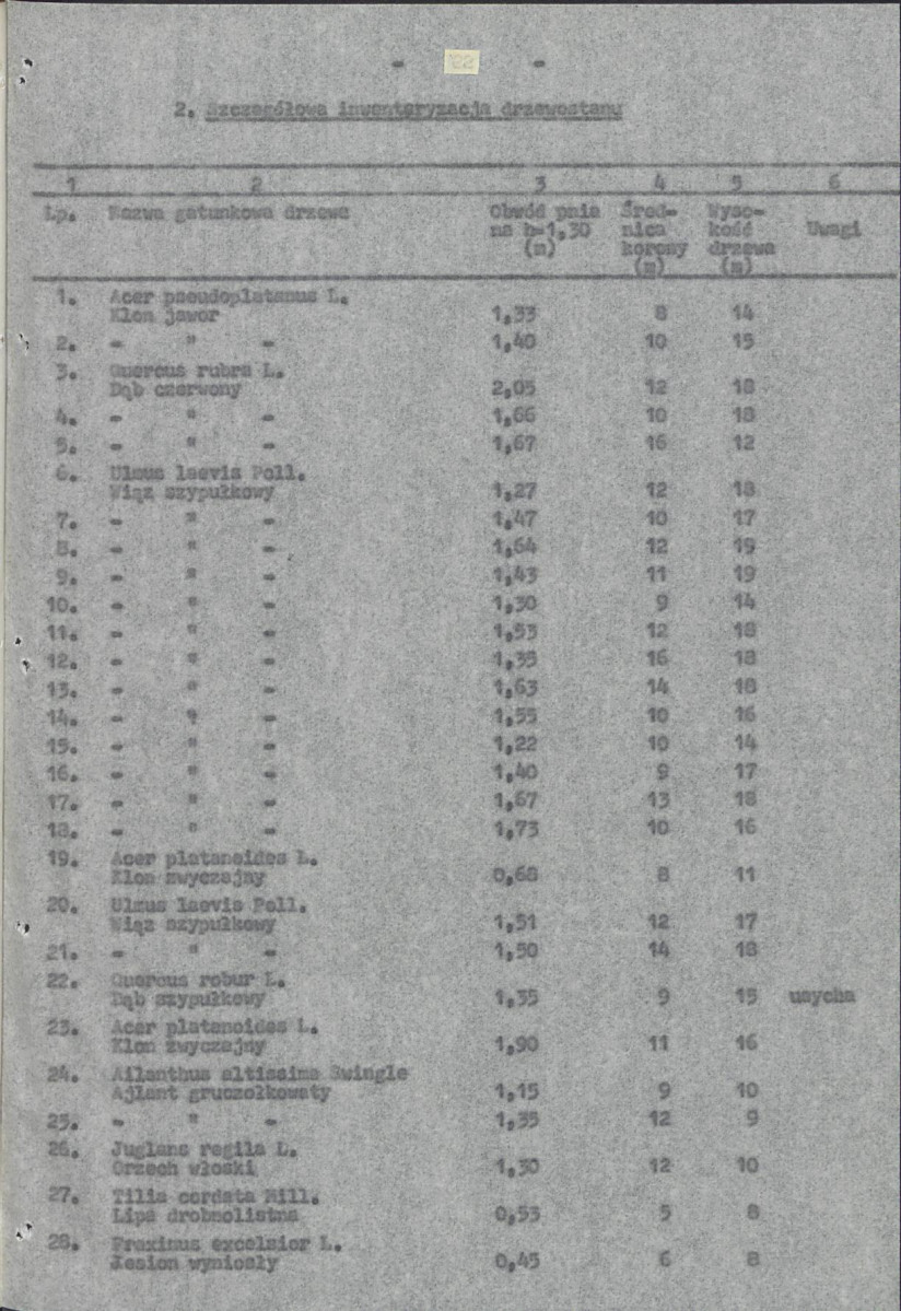 Ewidencja parkowa, skan nr 25