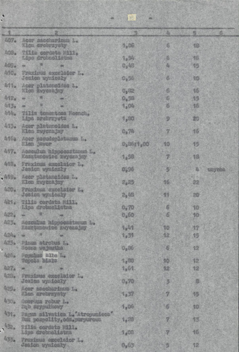Ewidencja parkowa, skan nr 38
