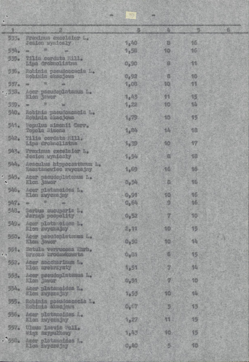 Ewidencja parkowa, skan nr 42